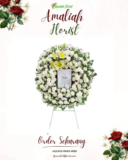 Krans Bunga Duka cicurug